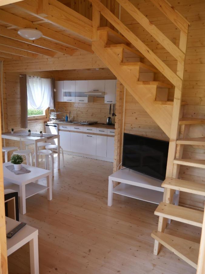 Domek Letniskowy Drewniany Nad Jeziorem Strzeszowskim Nowy Exterior foto